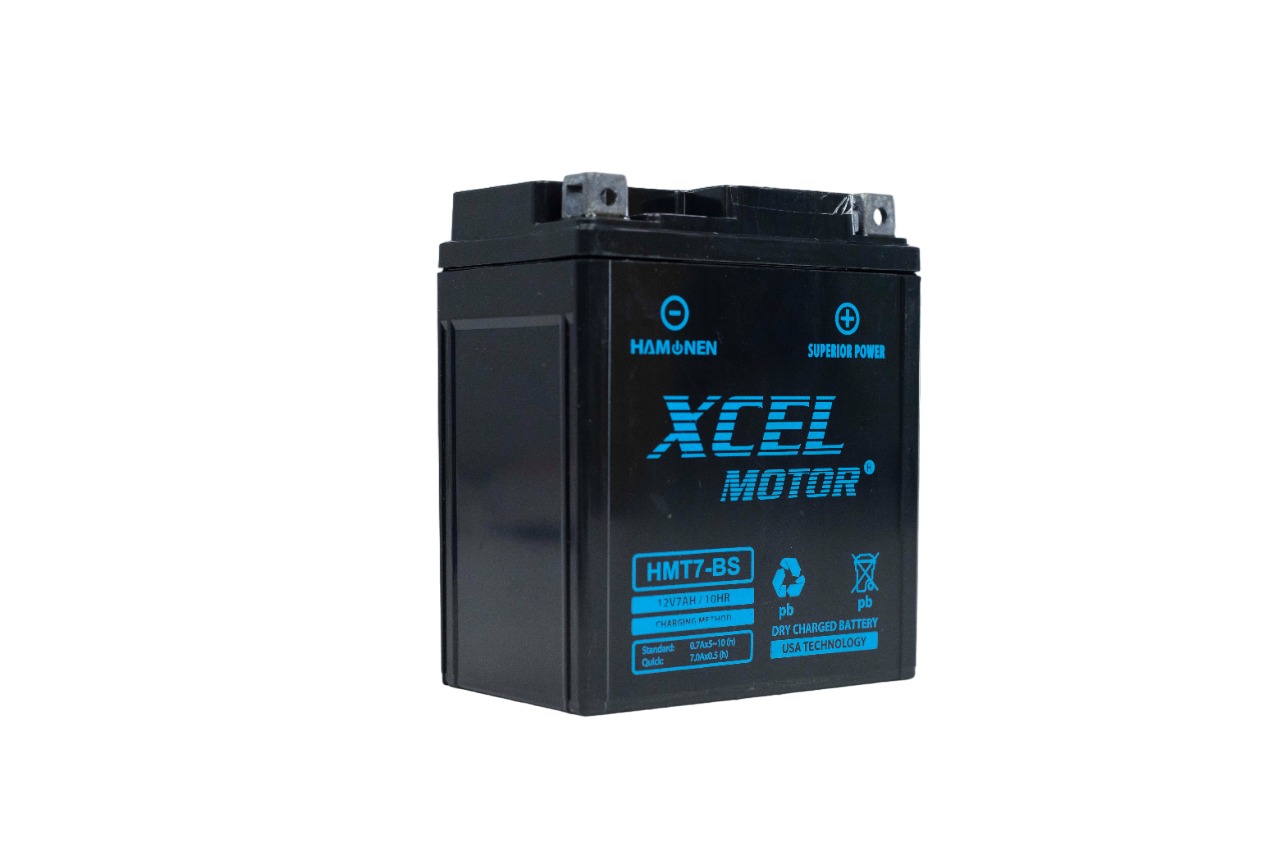 Ắc quy XCEL (SH, Lead cũ, SCR) 7 cao - Model: HMT7