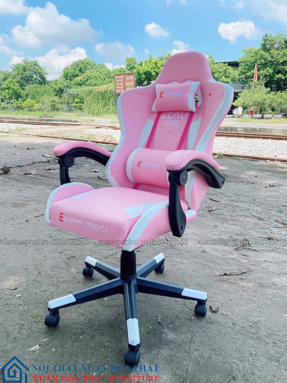 Ghế Gaming Extream Zero S+ Pink