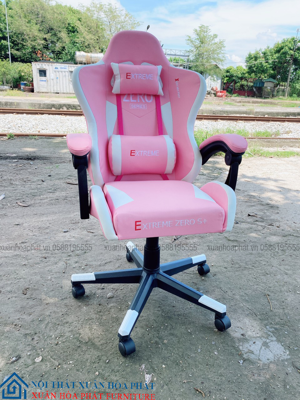 Ghế Gaming Extream Zero S+ Pink