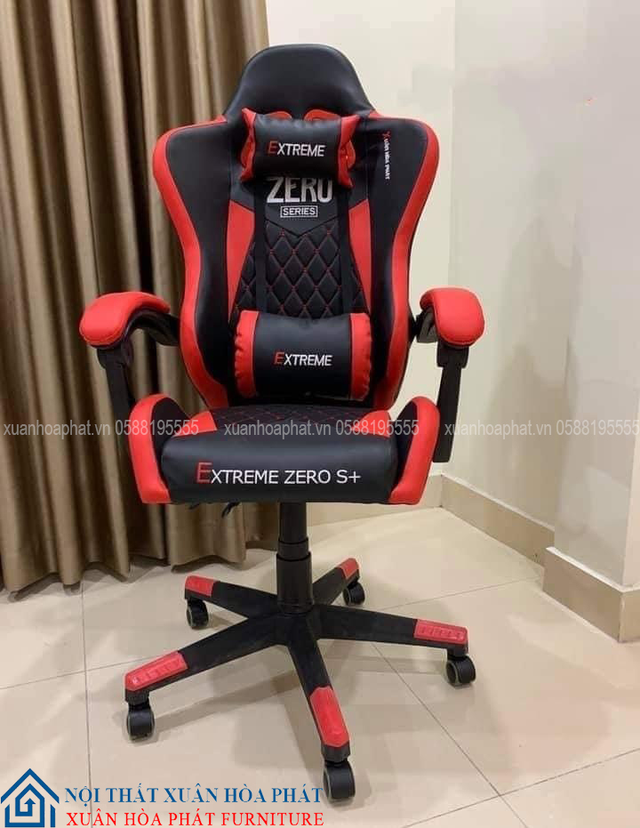 Ghế Gaming Extreme Zero S+ (RED-BLACK)