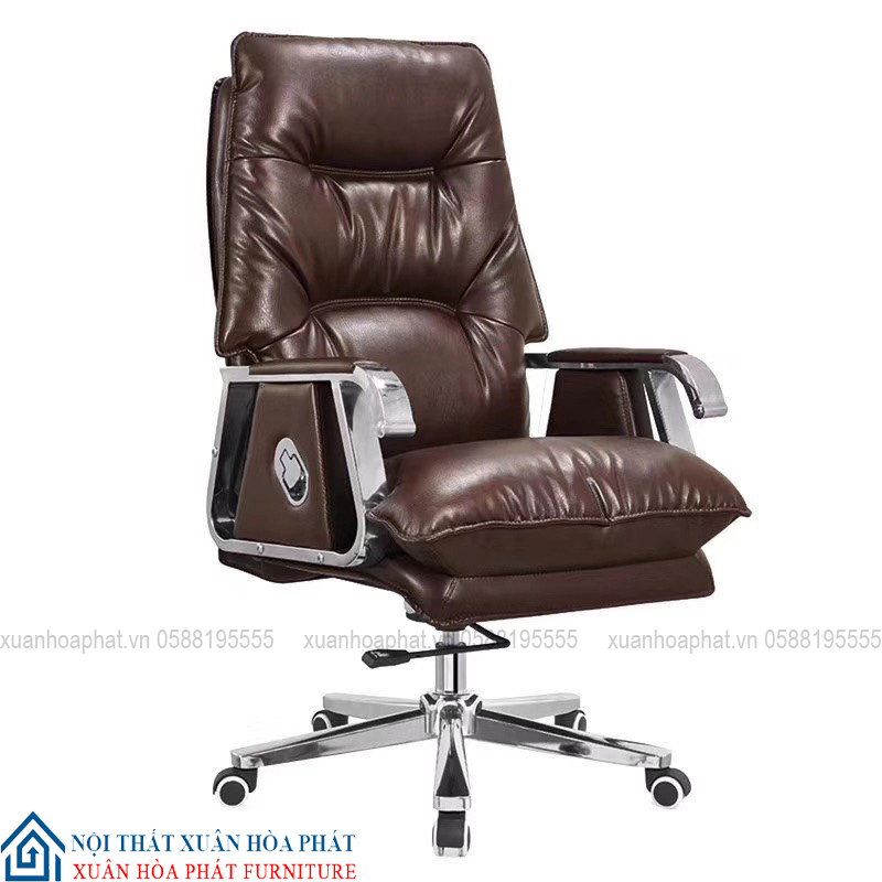 Ghế Giám Đốc Có Ngả GD36 Nâu