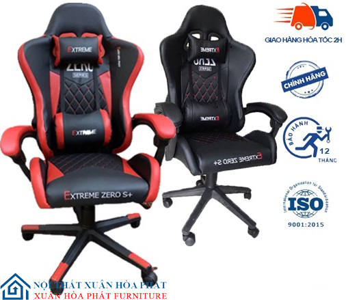 Ghế Gaming Extreme Zero S+ (RED-BLACK)