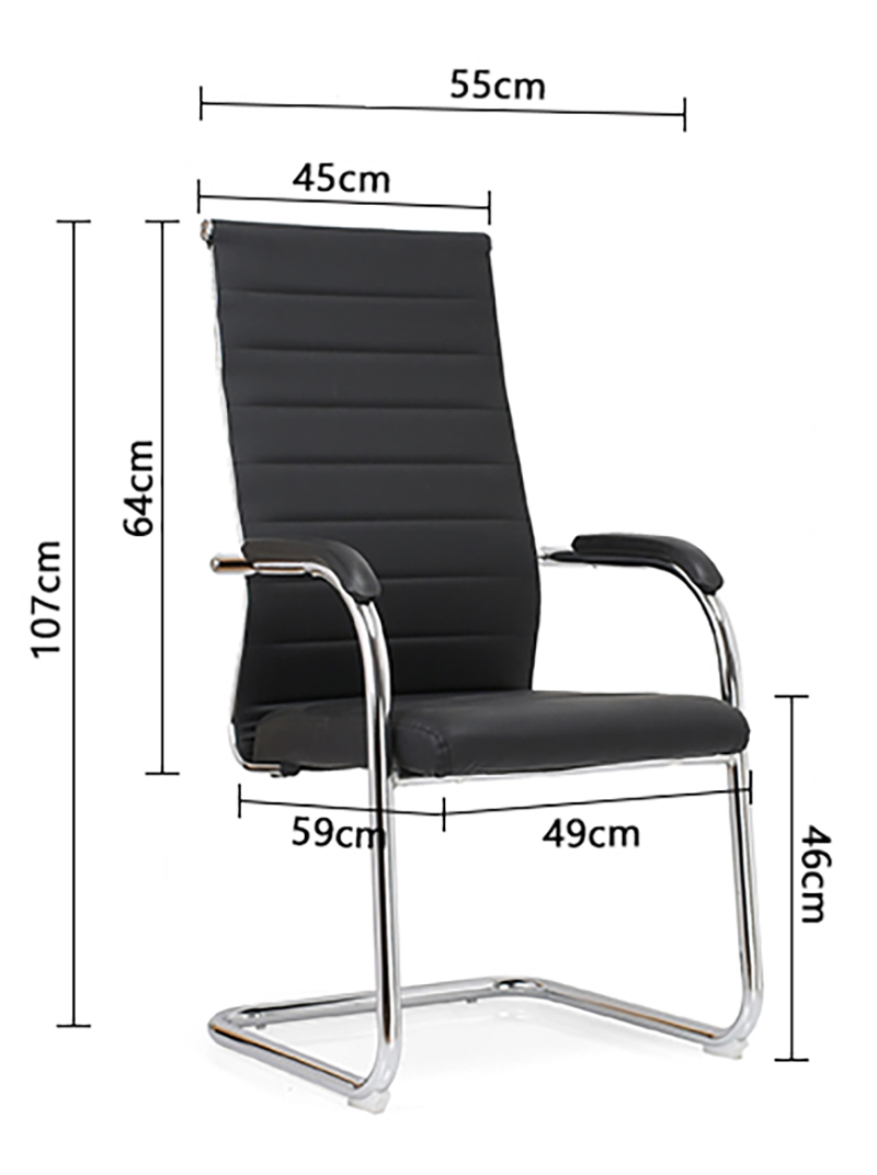 Ghế Chân Quỳ Da Lưng Cao Đệm Dày CQ_4010B