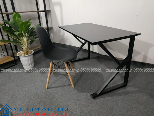 Bàn Làm Việc, Bàn Gaming Chân K-Desk 1m2 Mặt Gỗ K_02