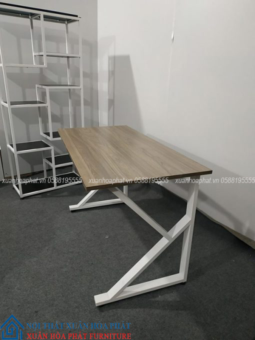 Bàn Làm Việc, Bàn Gaming Chân K-Desk 1m2 Mặt Gỗ K_02