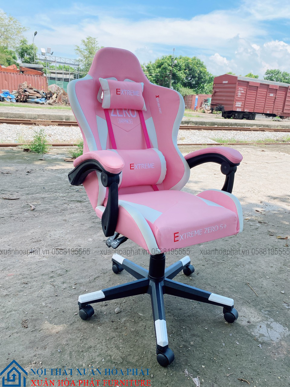 Ghế Gaming Extream Zero S+ Pink