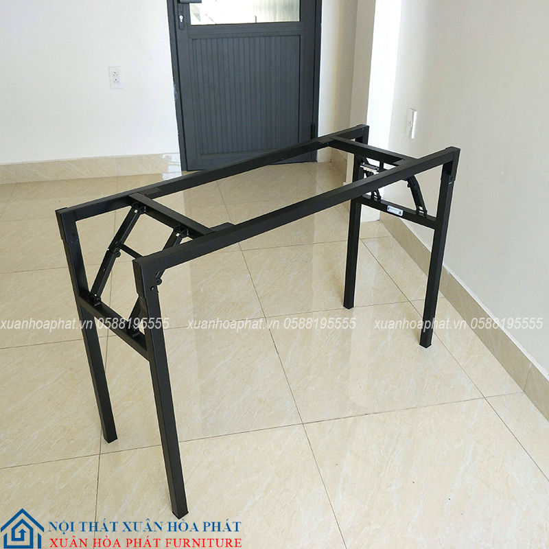 Bàn Làm Việc Chân Gấp Mặt Gỗ MDF Phủ Melamine CG_01