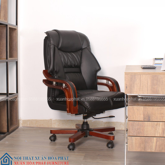 Ghế Giám Đốc Da Chân Xoay GHE_GD32