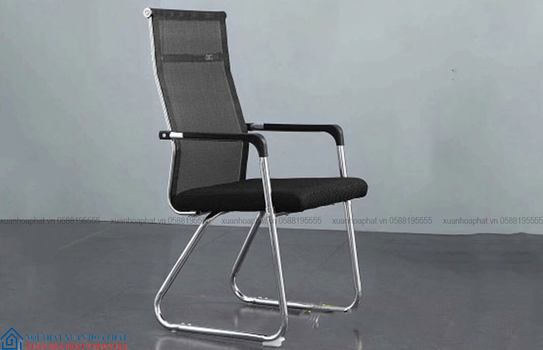Ghế Chân Quỳ Chéo Lưng Lưới Cao Có Đệm CQ_4020