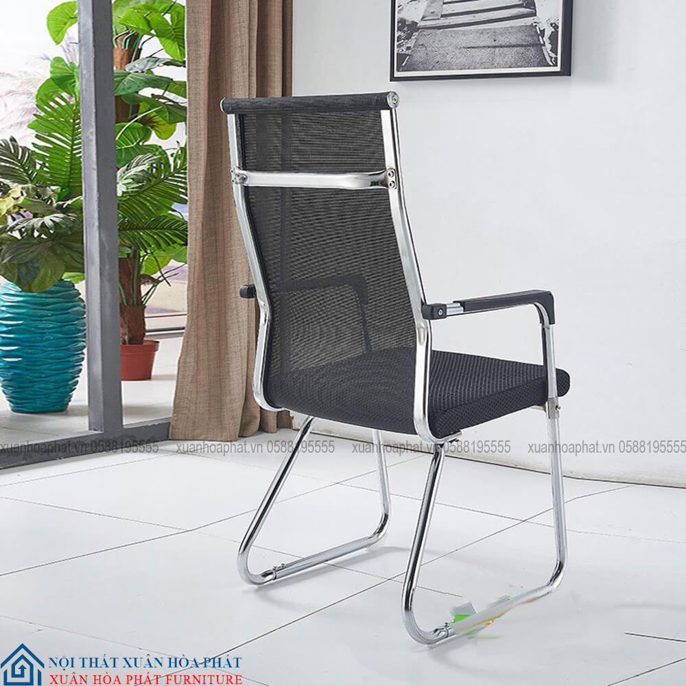 Ghế Chân Quỳ Chéo Lưng Lưới Cao Có Đệm CQ_4020