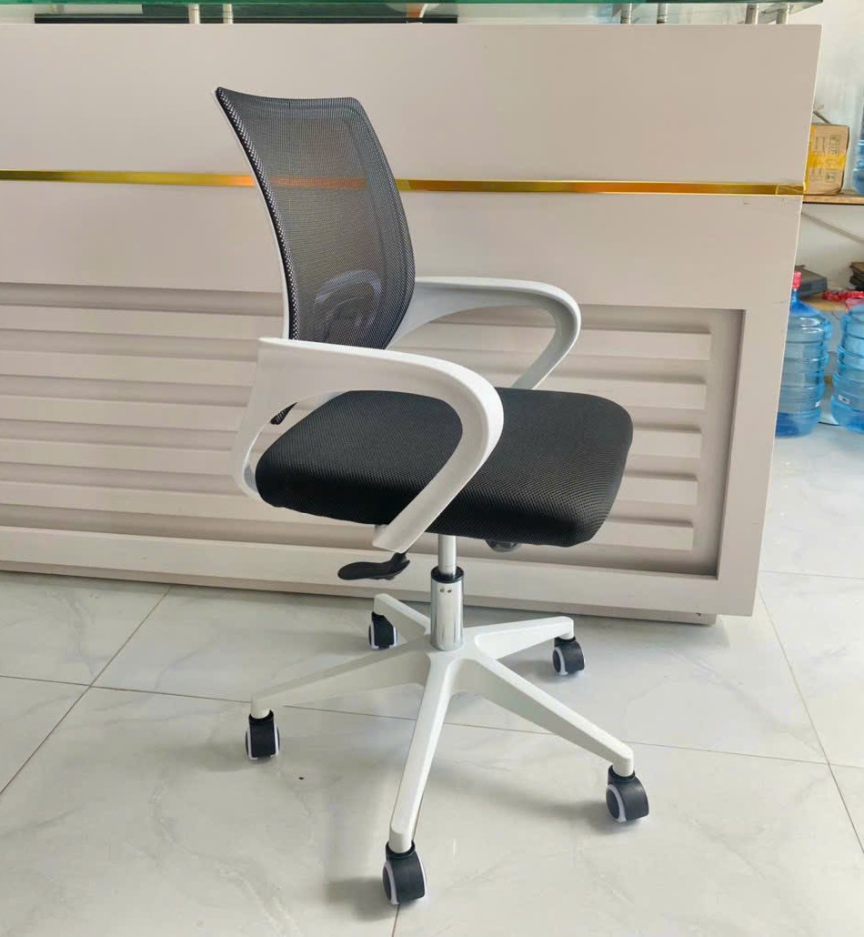 Ghế Xoay Văn Phòng GX405 Trắng