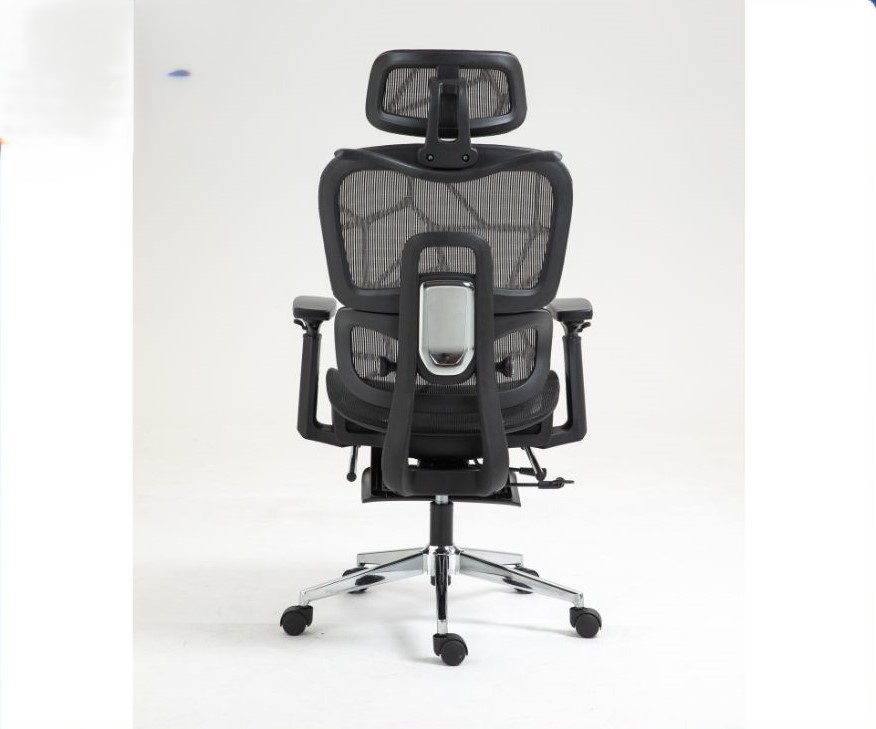 Ghế Xoay Văn Phòng, Ghế CTH, Ghế Làm Việc Có gác Chân LM186A màu đen