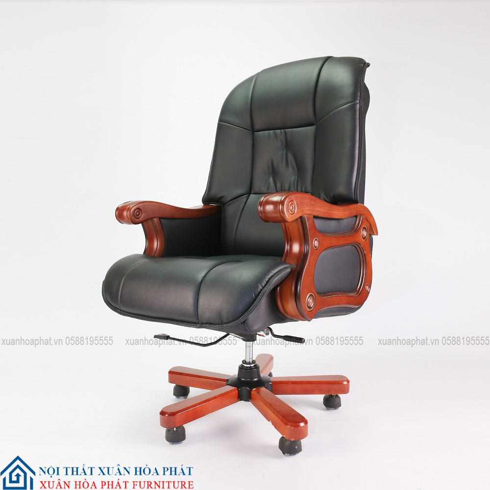 Ghế Giám Đốc Da Chân Xoay GHE_GD31