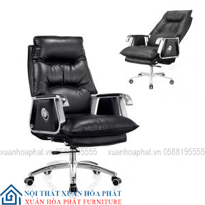 Ghế Giám Đốc Có Ngả GD36 Đen