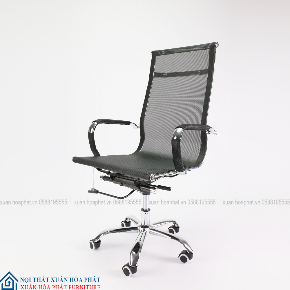 Ghế Lưng Lưới Cao Chân Xoay GX_206