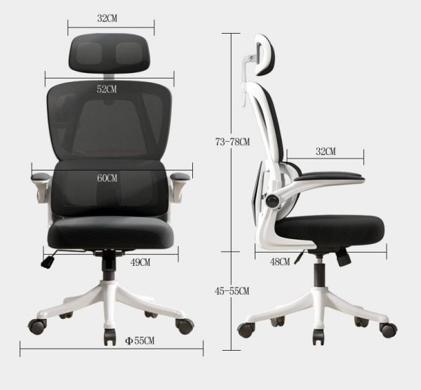 Ghế Văn Phòng, Ghế Xoay, Ghế Công Thái Học Giá Rẻ CTH419