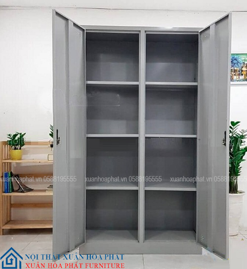 Tủ Tài Liệu, Tủ Văn Phòng 2 Cánh Sắt K2S-HS