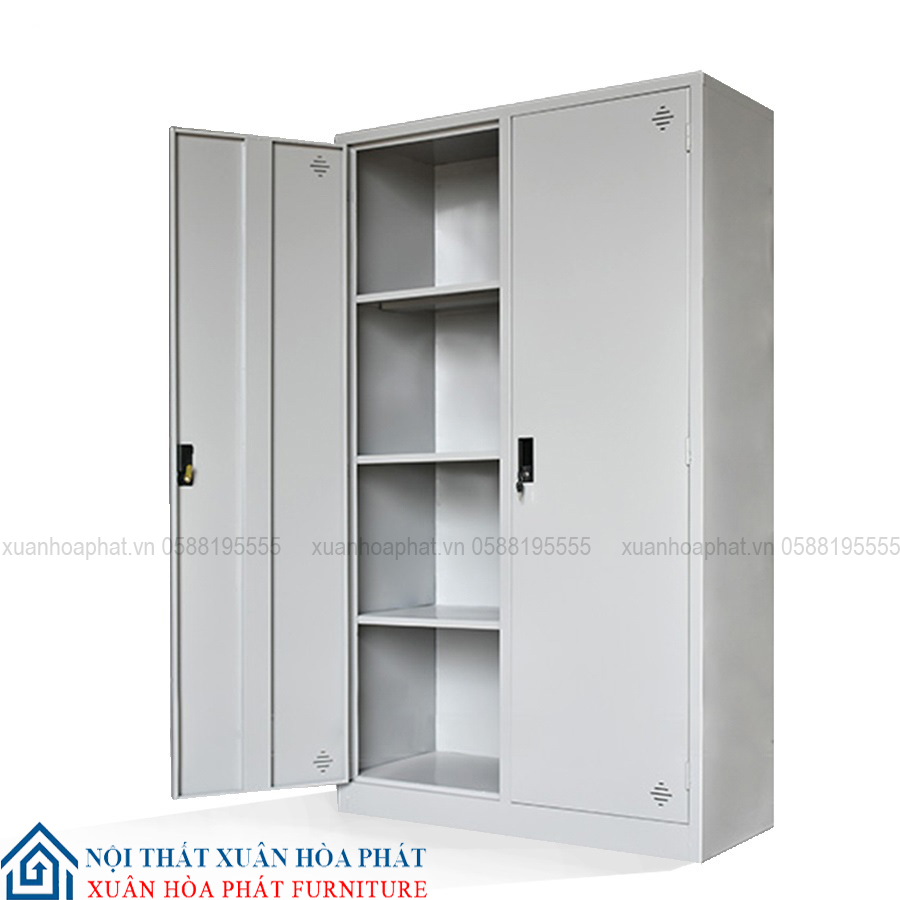 Tủ Tài Liệu, Tủ Văn Phòng 2 Cánh Sắt K2S-HS