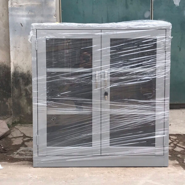 Tủ Tài Liệu, Tủ Văn Phòng Cánh Kính Thấp K2-CK