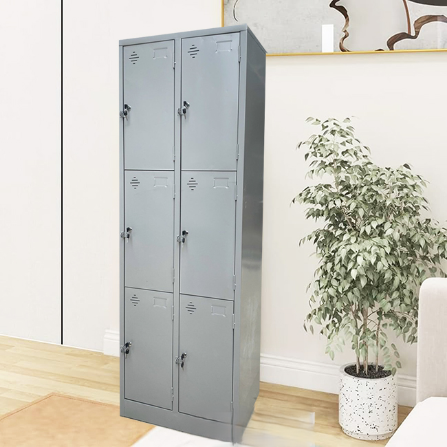 Tủ Locker 6 ngăn 2 cột LK6C2