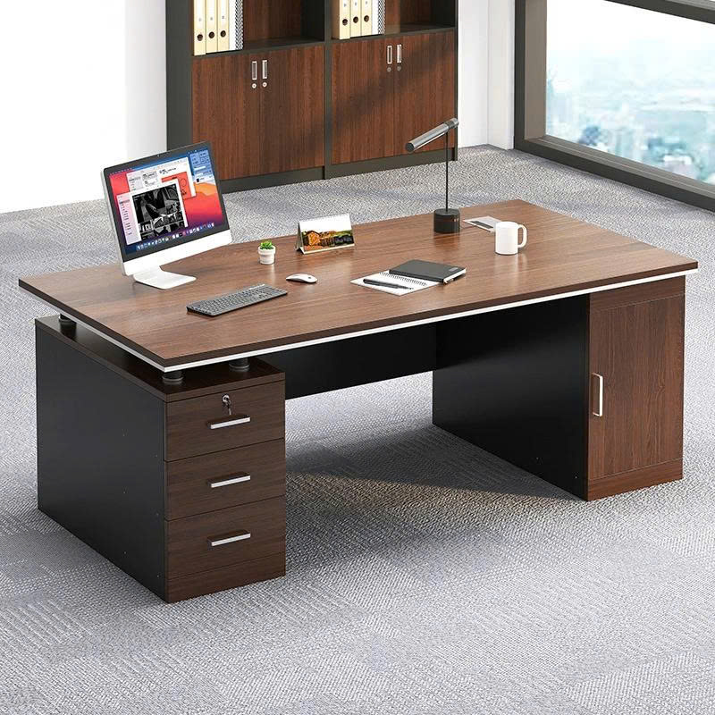 Bàn Làm Việc Quản Lý 2 Hộc Tủ BQL_02
