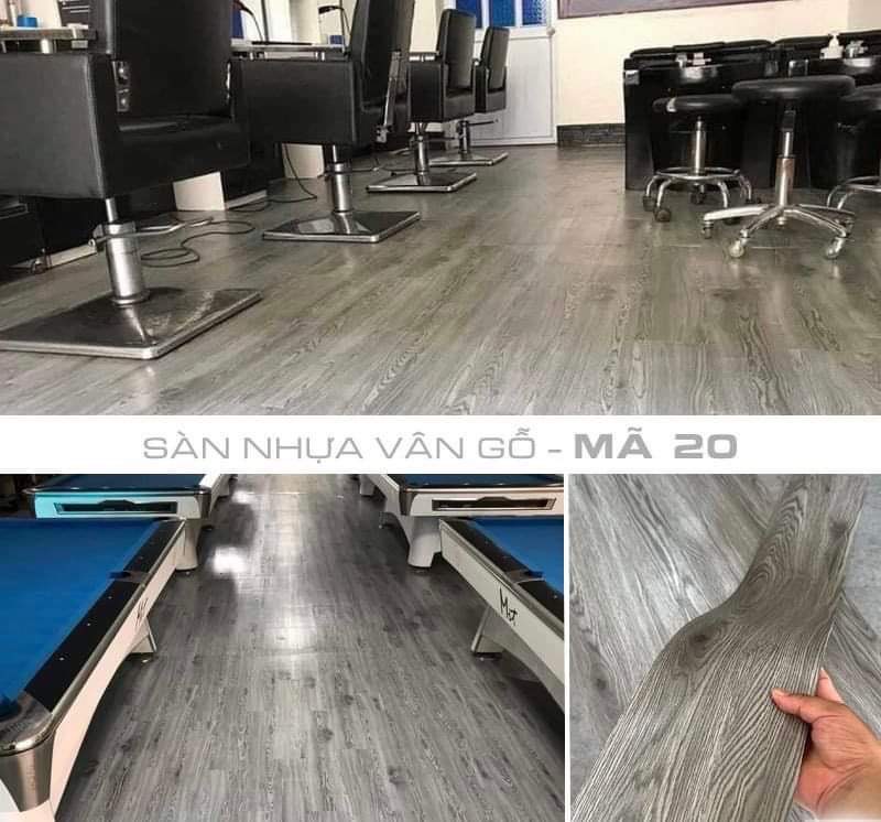 SÀN NHỰA GIẢ GỖ KEO SẴN 1,8- 2li