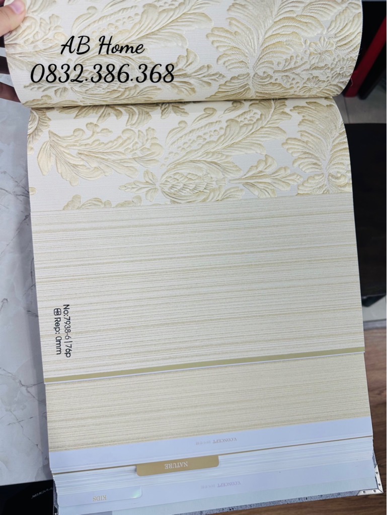 GIẤY DÁN TƯỜNG HÀN QUỐC hoạ tiết dễ thương 1 cuộn 15m