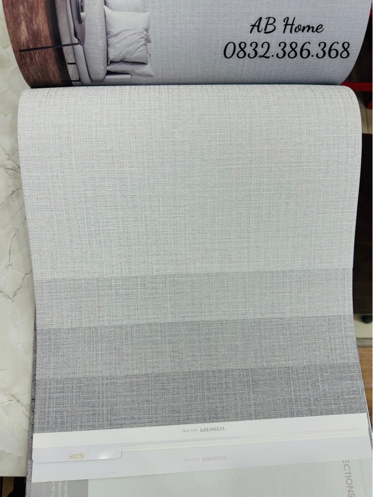 GIẤY DÁN TƯỜNG HÀN QUỐC TRƠN 1 cuộn 15m2