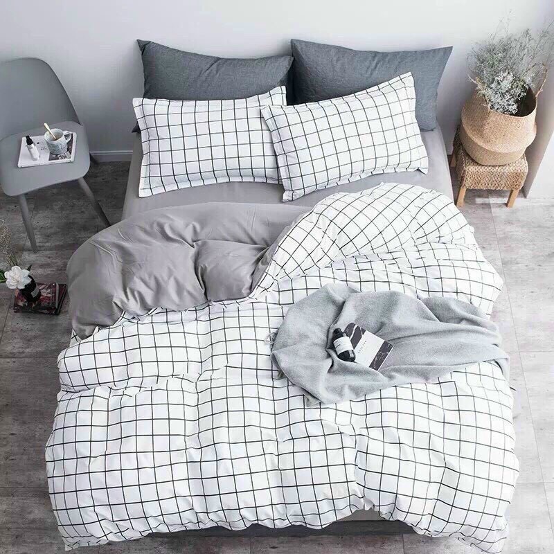 BỘ DRAP POLY GỒM DRAP, MỀN, 2 VỎ GỐI NẰM