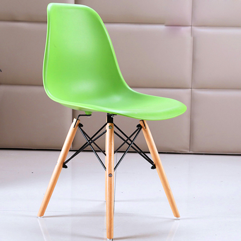 Ghế EAMES nhựa chân gỗ