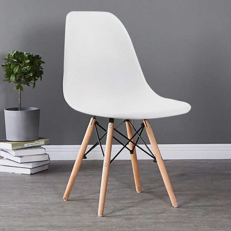 Ghế EAMES nhựa chân gỗ