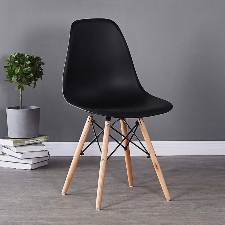 Ghế EAMES nhựa chân gỗ