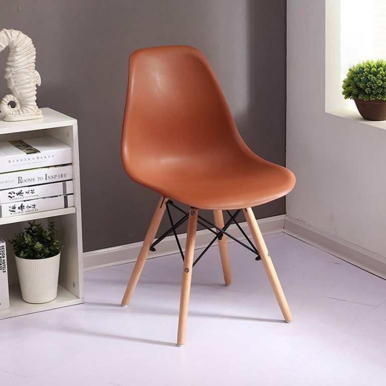 Ghế EAMES nhựa chân gỗ