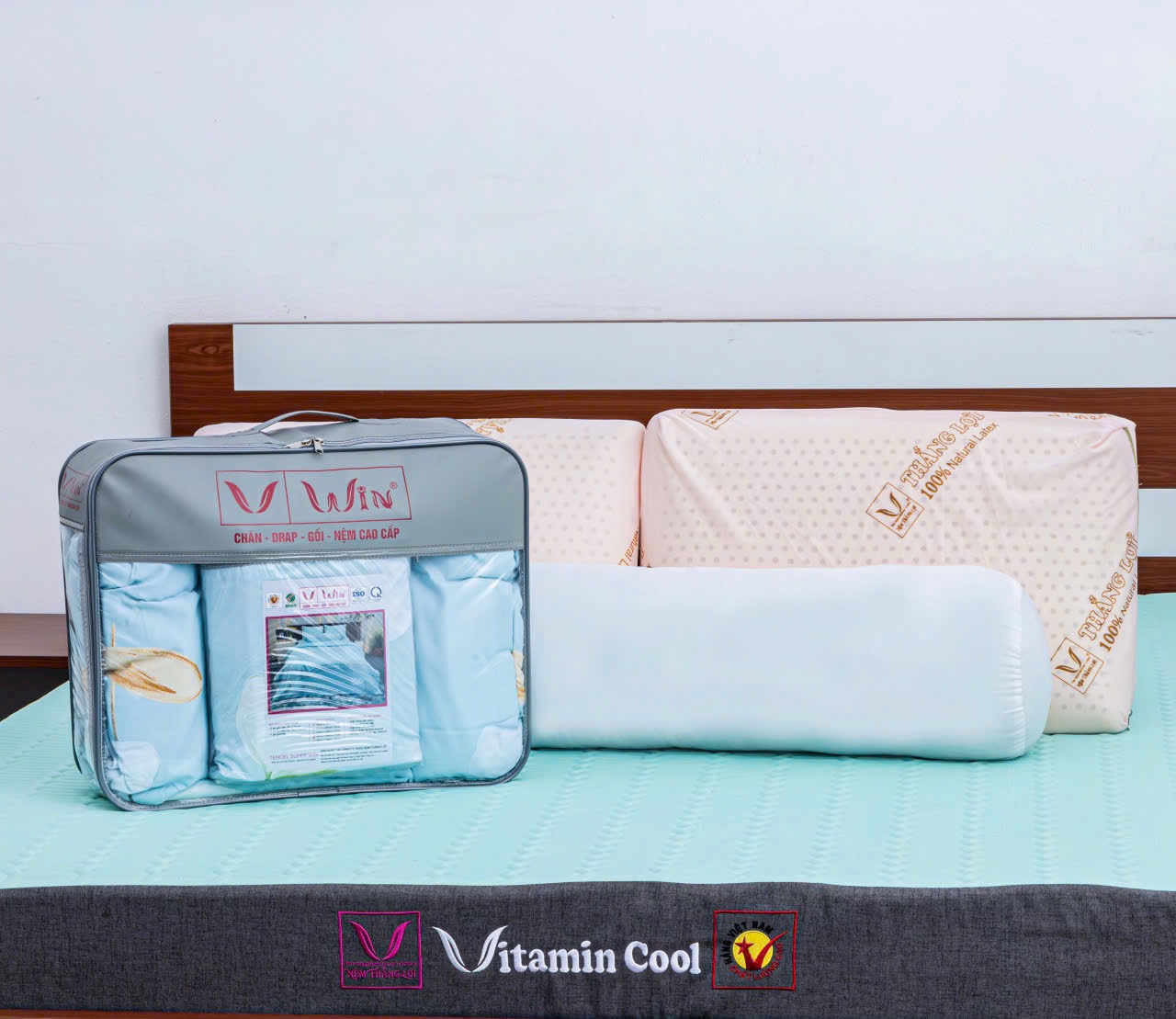 NỆM CAO SU ĐIỀU HOÀ VITAMIN COOL THẮNG LỢI