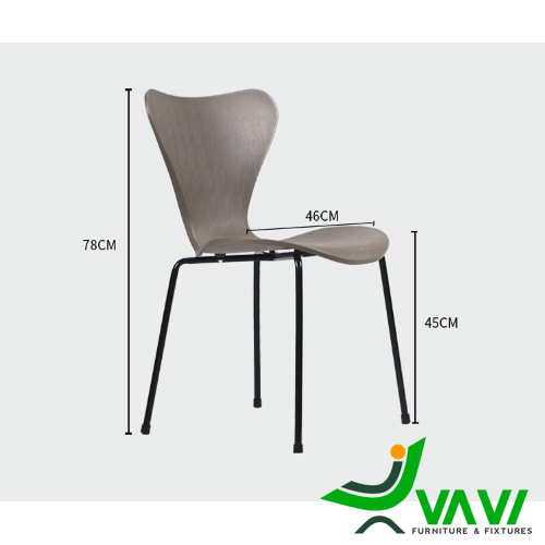 Ghế Thiên Nga nhựa chân sắt