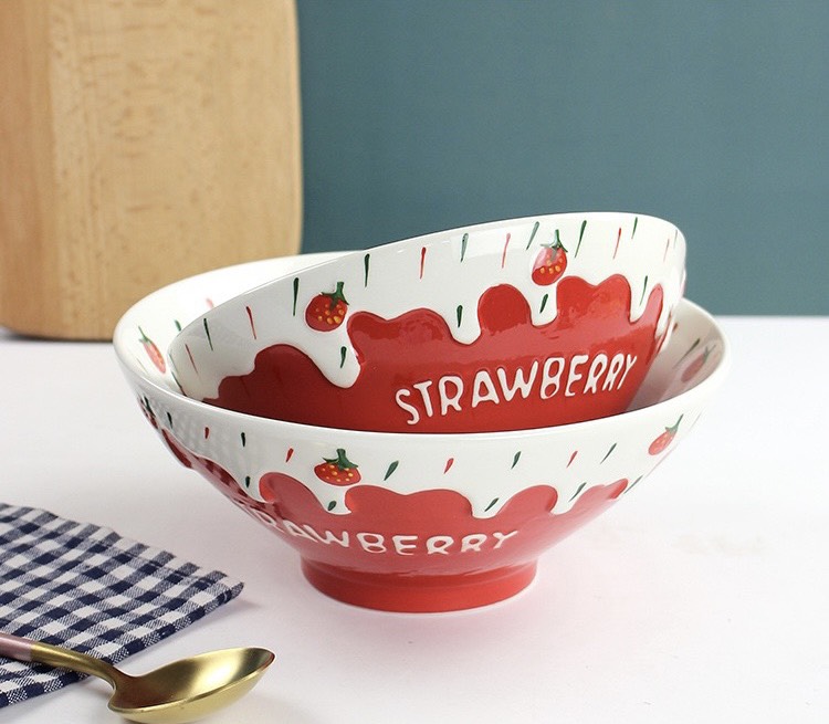 Bộ dâu strawberry đỏ