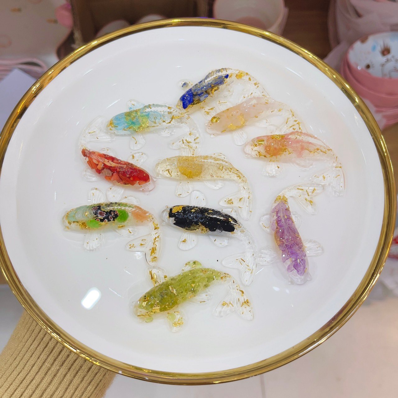 Cá Koi Thạch Anh