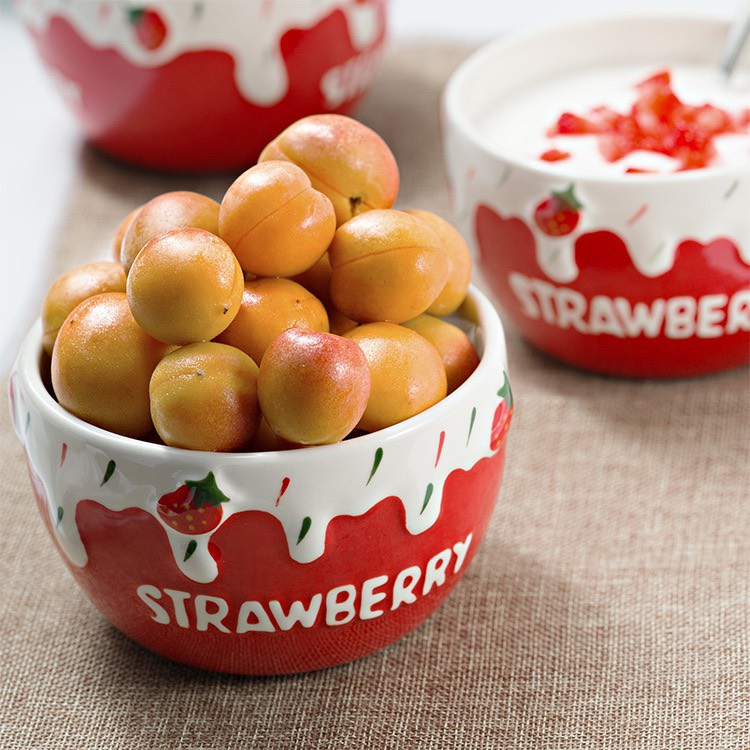 Bộ dâu strawberry đỏ