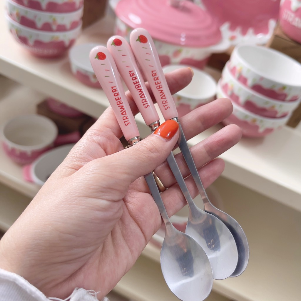 Bộ dâu strawberry hồng
