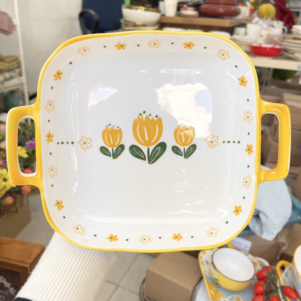Bộ Hoa Tuylip Vàng
