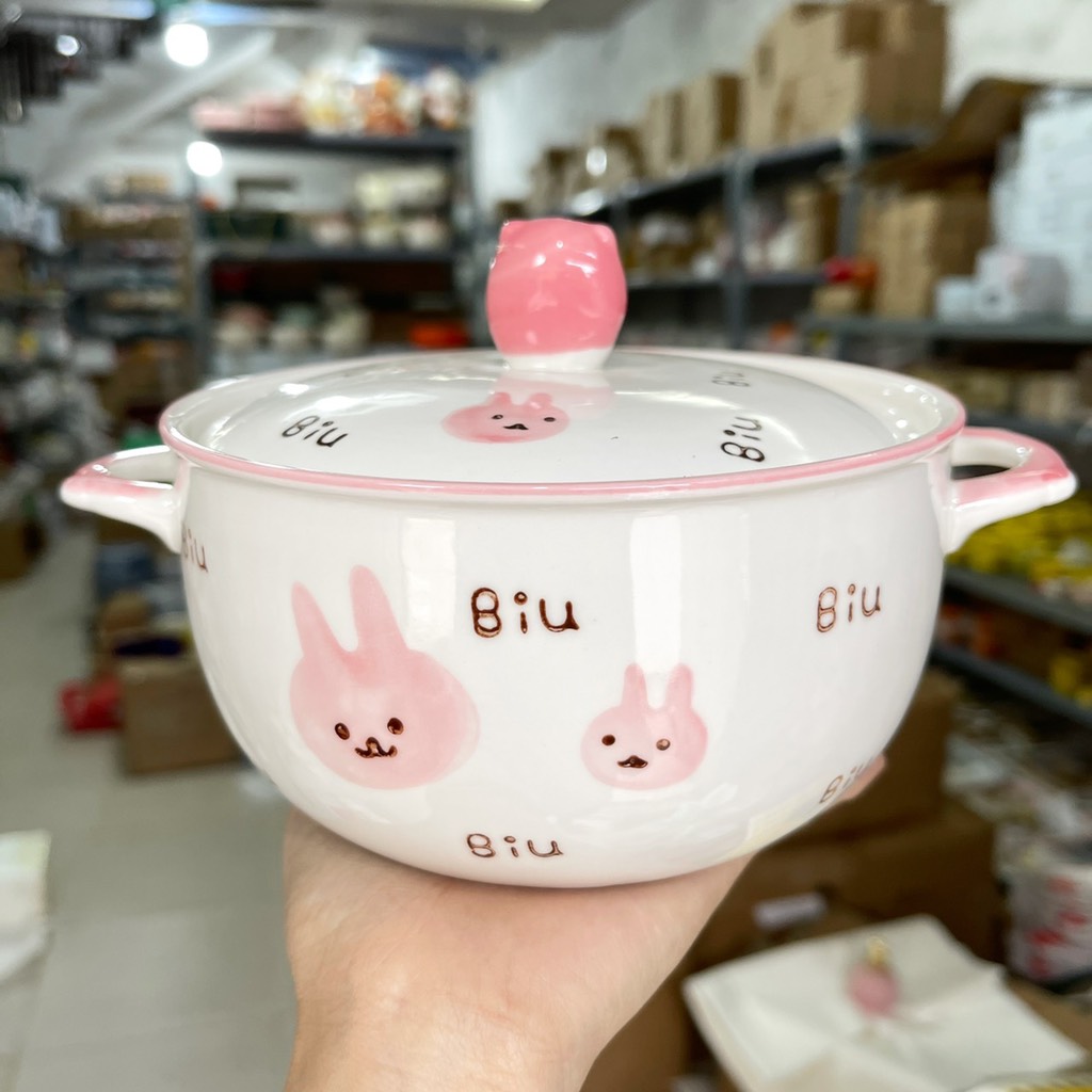 Nồi Nắp sứ