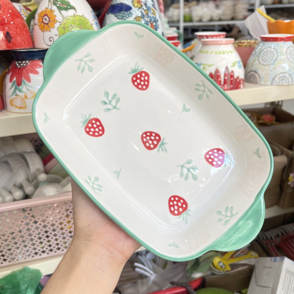 Khay nướng họa tiết