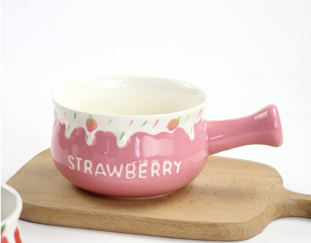 Bộ dâu strawberry hồng