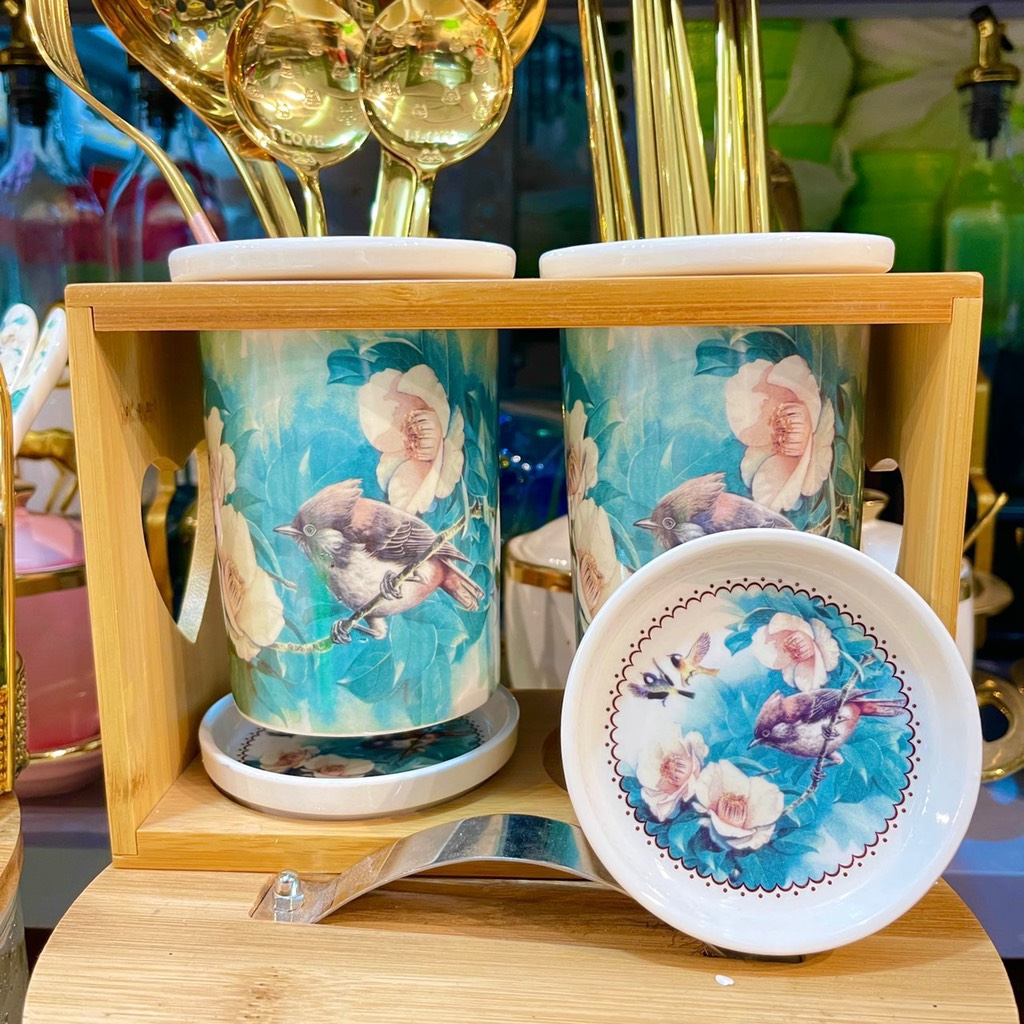 Ống đũa đôi chim xanh