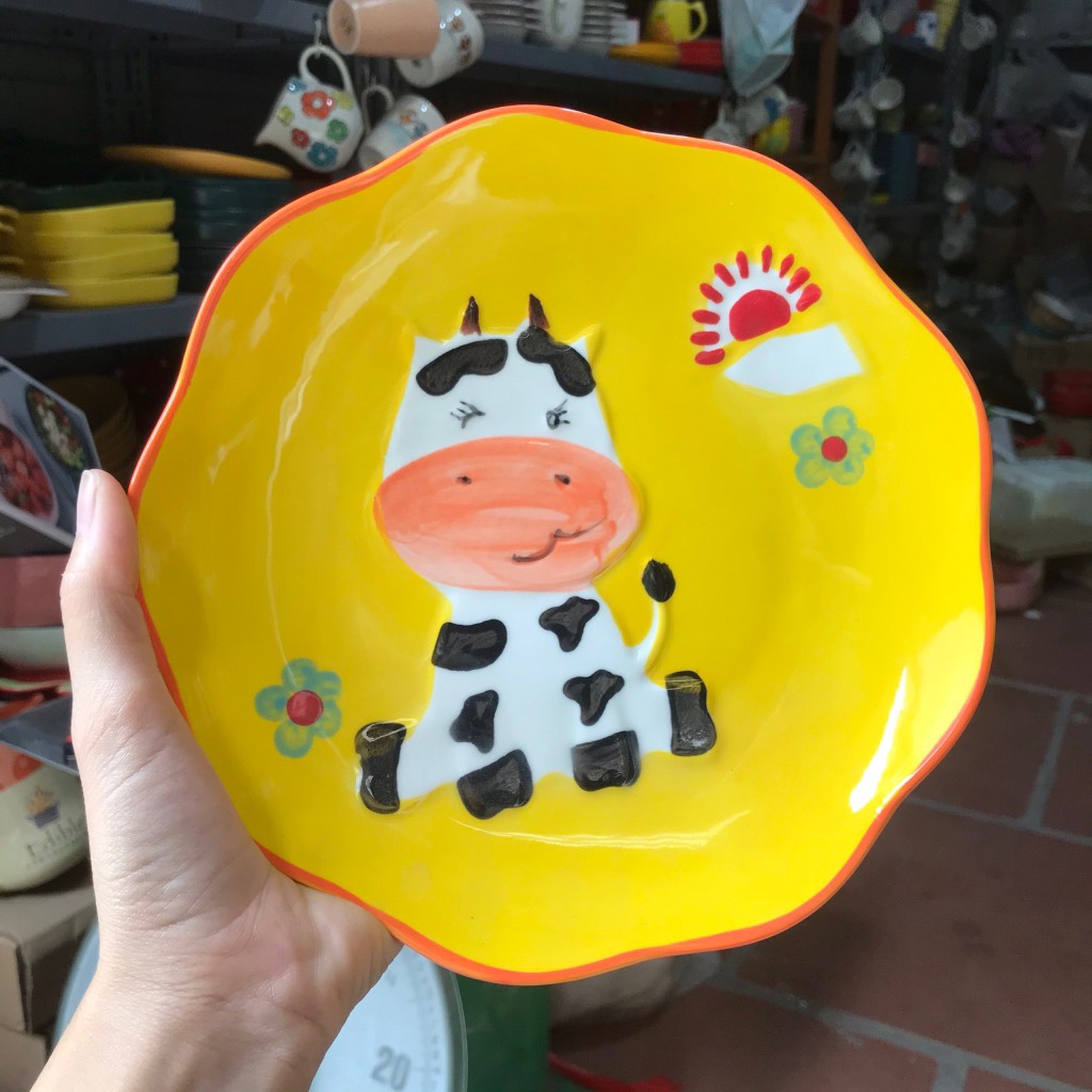 Đĩa tròn - Bò Vàng