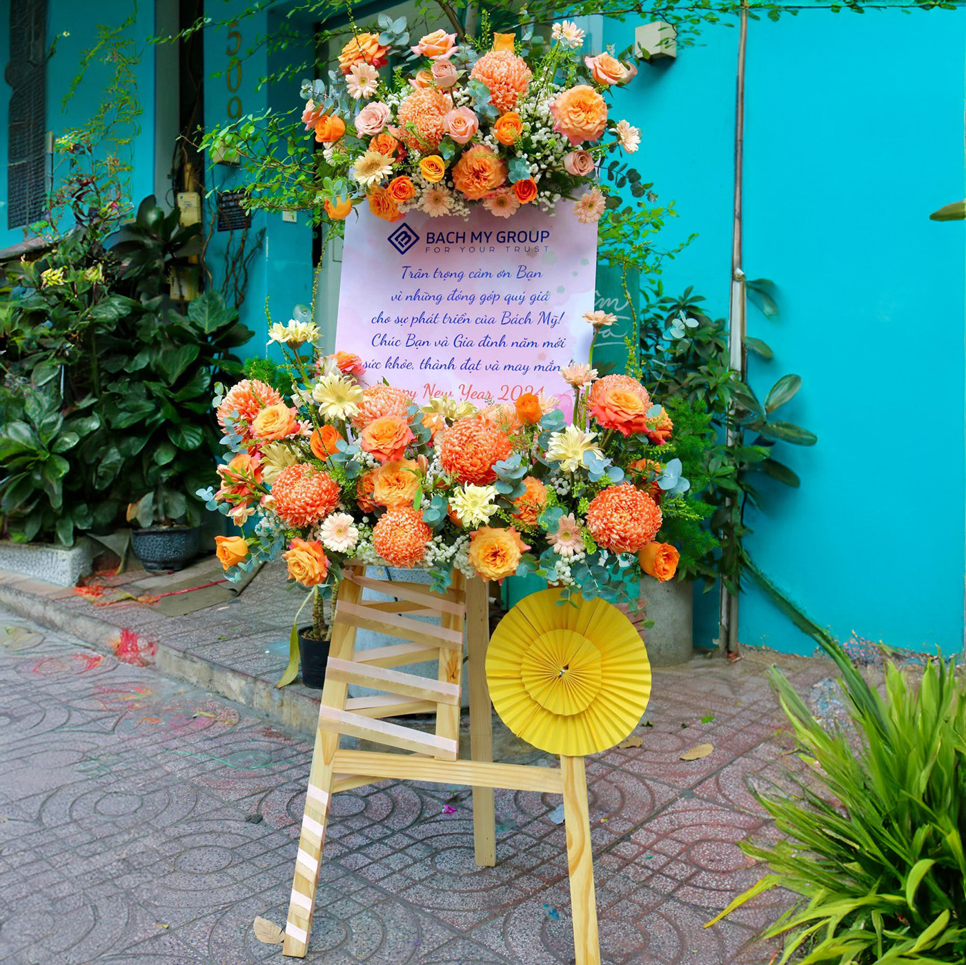 Kệ hoa khai trương/chúc mừng SP000098