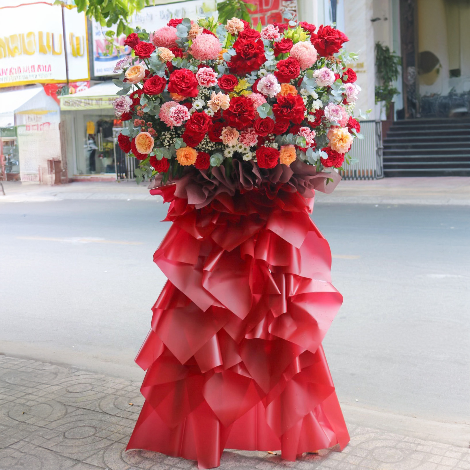 Kệ hoa khai trương/chúc mừng SP000104