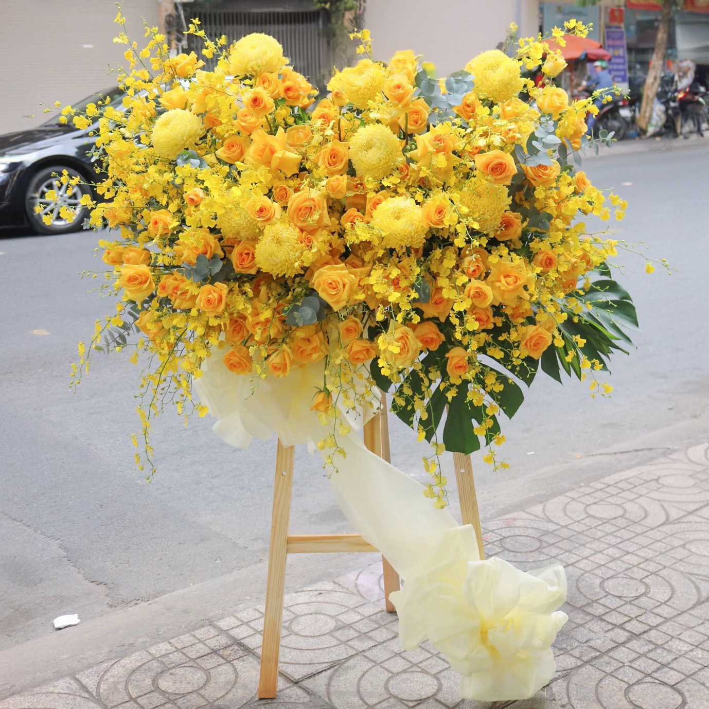 Kệ hoa khai trương/chúc mừng SP000109