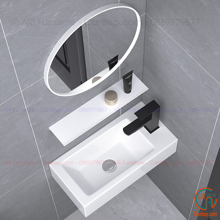 Lavabo Treo/ Đặt Bàn L4625P Trắng