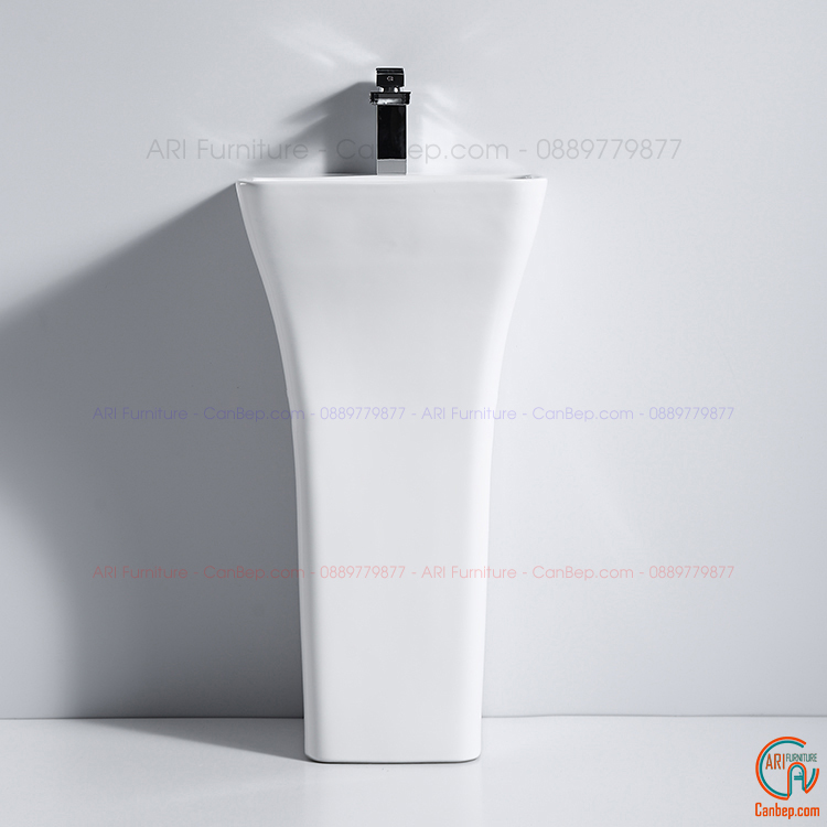 Lavabo Trụ Đứng LP111 Trắng